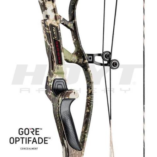 This compound bow is made from the highest-quality materials available for a strong, durable bow. Hoyt REDWRX Carbon RX-1 compound bow